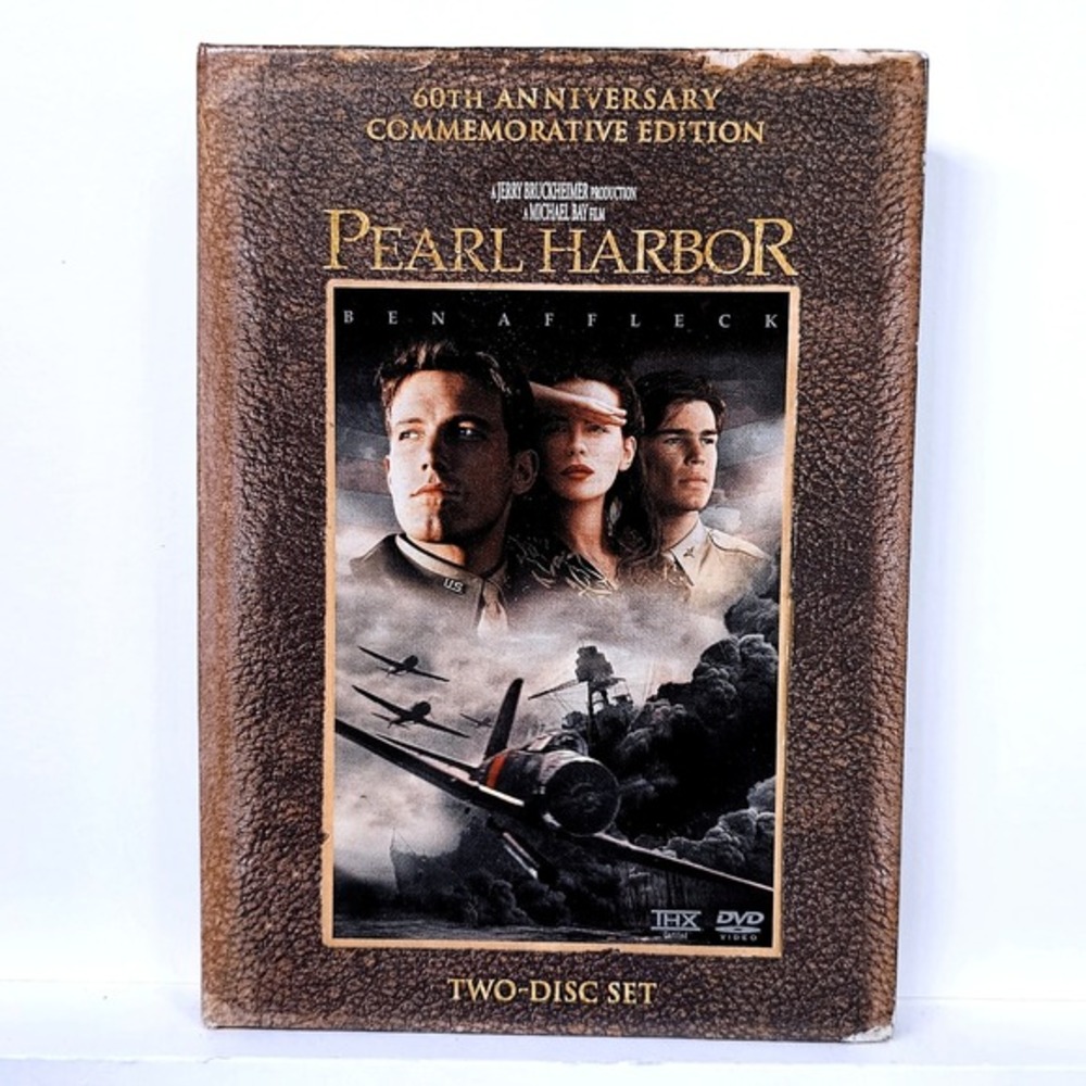 Pearl Harbor DVD 60th‎ Anniversary Two Disc Set Ben Affleck Michael Bay Action